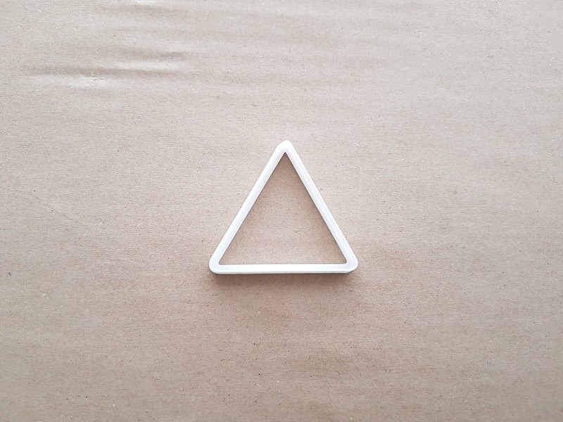 Triangle Sign Basic Geometry Shape Cookie Cutter Dough Biscuit Fondant Sharp gallery