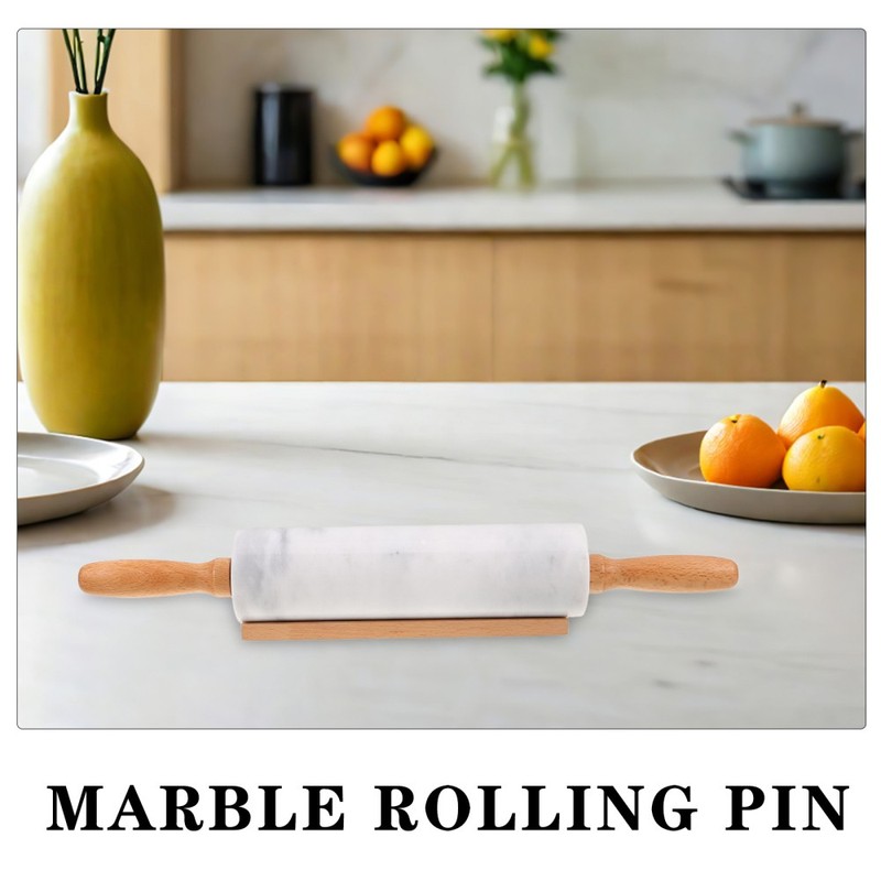 3 Pcs Baking Marble Dough Roller Models Household Rolling Sticks gallery