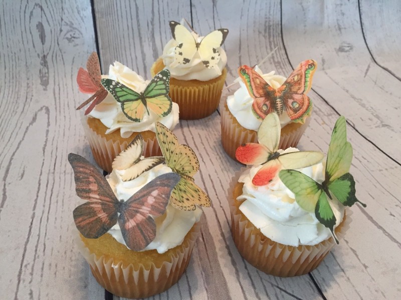 Warm Woodland Mix Edible Butterflies