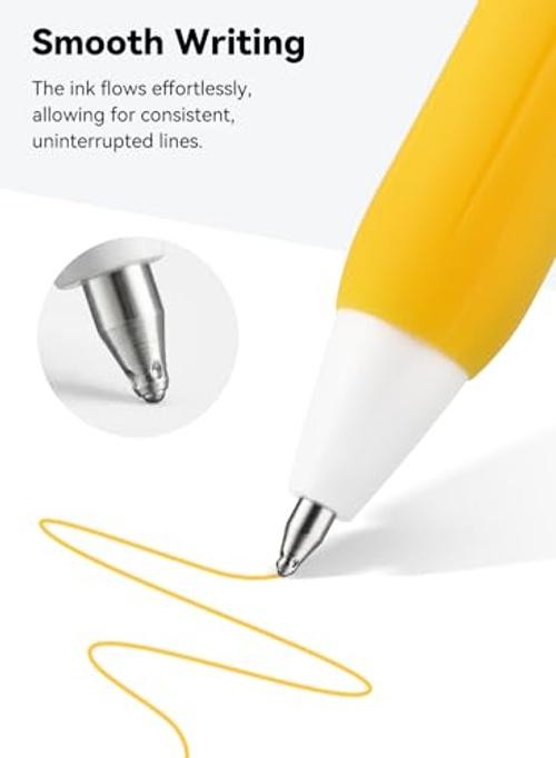 Acrylic Gel Pens 24 Colors, Retractable 0.7mm Fine Tip, High-Capacity Ink, gallery