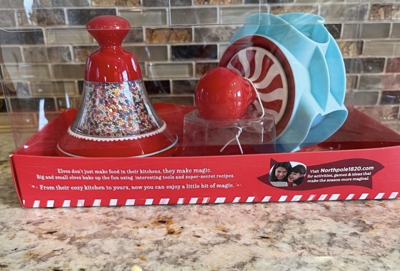 Hallmark Northpole COOKIE BAKING BUNDLE Wonder Wheel & Sprinkle Cookie Shapes gallery