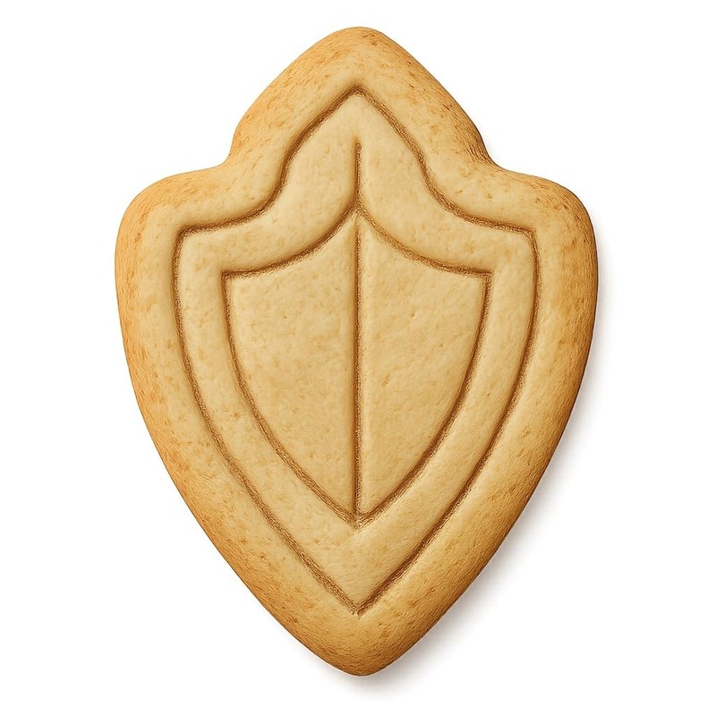 Arrowhead Crest Cookie Cutter & Stamp, Fondant & Clay Cutter – 3×4″