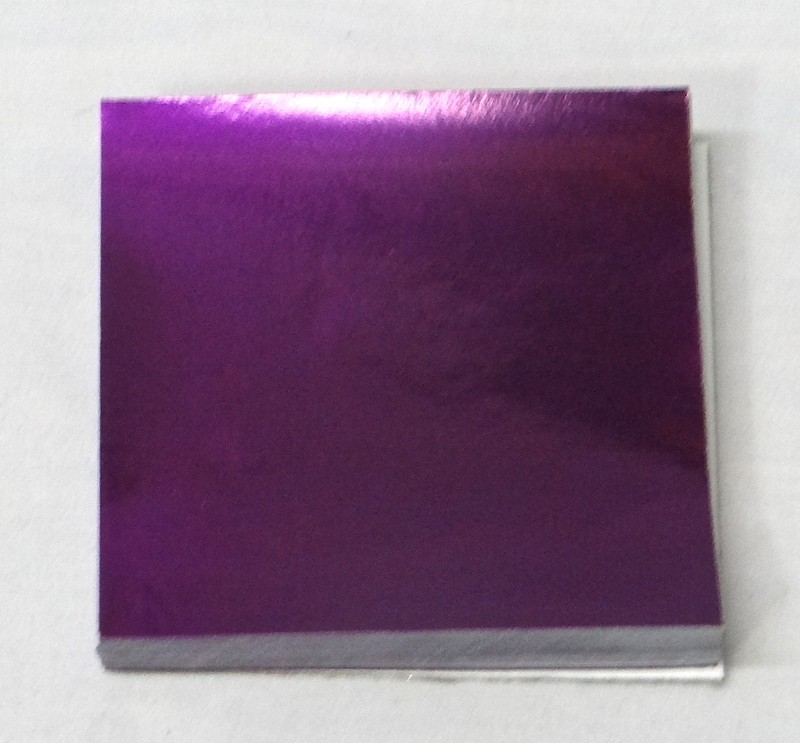 Purple Candy Foil Wrappers Confectionery Foil 500 count 3"x3", 4"x4" 6"x6"