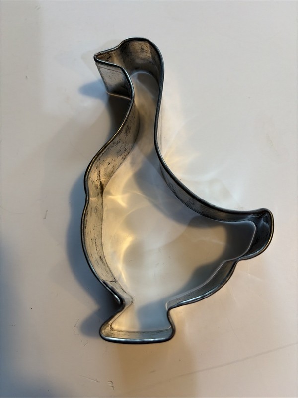 Tin Goose Cookie Cutter 4.75”