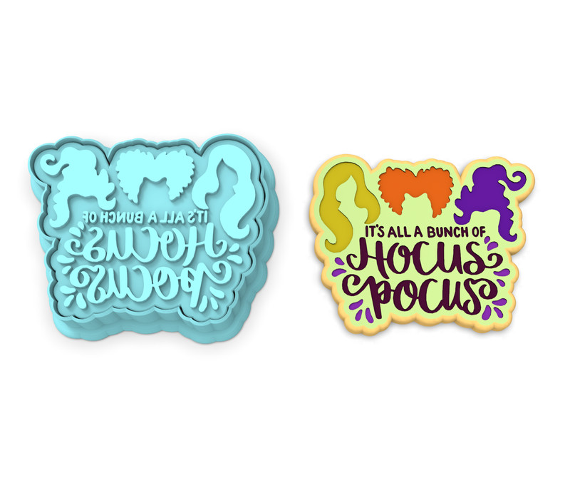 It’s All a Bunch of Hocus Pocus Cutter & Stamp |Sanderson Halloween Witches