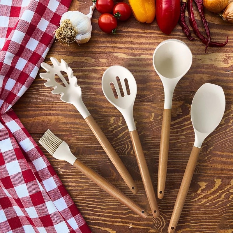 Cooking Utensils Set- 35 PCs Kitchen Utensils with Grater,Tongs, Spoon gallery