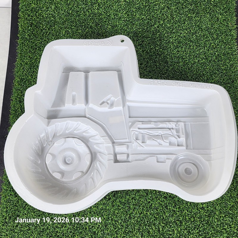 Tractor Mold Farmer Theme Cake Decoration Silicone Oven Baking Machinery Country