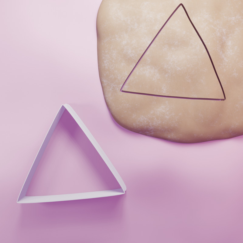 Rounded Triangle Shape Cookie Cutter