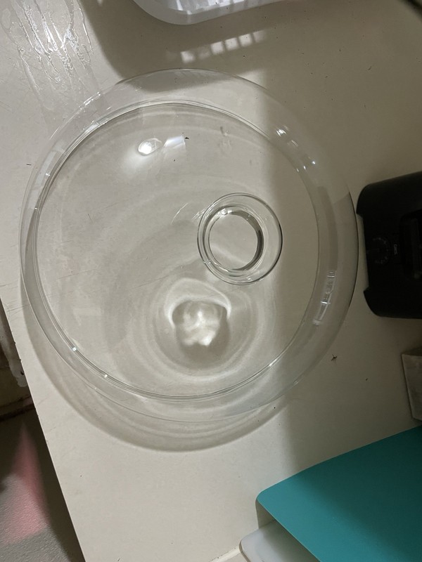 Glass Dome For Cake Plate, Display
