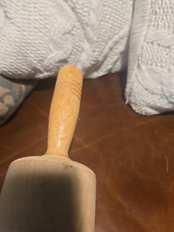 Banton Vic Firth Large Wooden Wood Maple Rolling Pin Baking Cookies Dough 28" gallery
