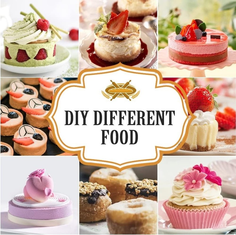4 PCS Candy Molds Silicone Oreo Cookie Chocolate Molds For Candy Mixed Color gallery