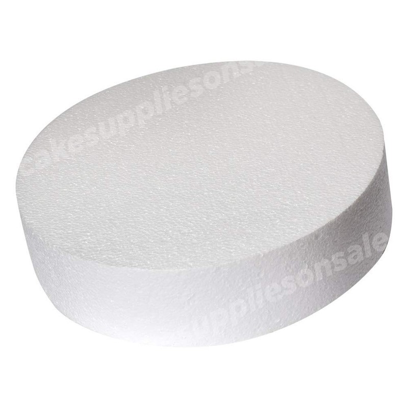 6 Inch Round Foam Cake Dummy 3 Inch High Polystyrene Display Model Cake Set gallery