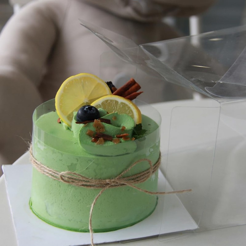 1 Roll Transparent Cake Collar, Mousse Cake Wrap, DIY Dessert, Food Grade OPP gallery