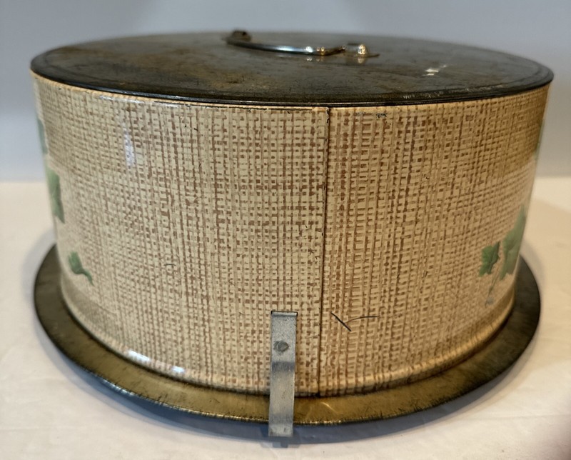 Cake Carrier Decoware Ivy Snap And Lock Lid Handle Ivy Design 10” Round gallery