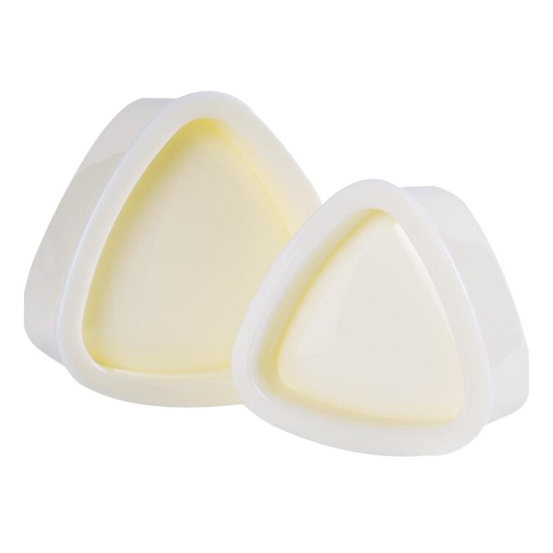 2X DIY Triangle Rice Ball Mold Sushi Cuisine Seaweed Rice Ball Dry Bento Mould