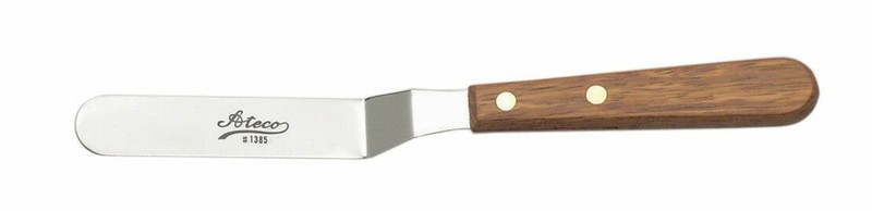Ateco 4.5″ Offset Stainless Steel Icing Spatula – Cake Frosting Filling Spreader