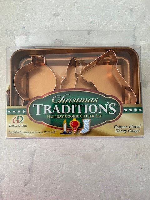 Global Decor Cookie Cutters Copper Plated 3 Shapes - Your choice of set - NEW gallery