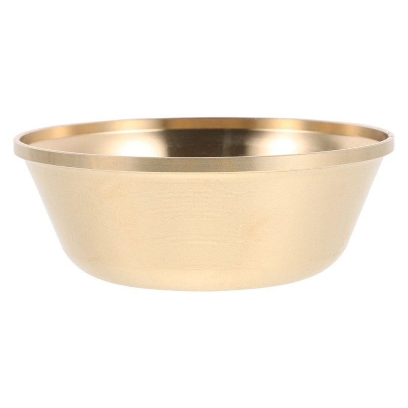 Copper Offering Bowl: Religious Ceremonies Bowl – 3.9×1.6in Round Offering Cup