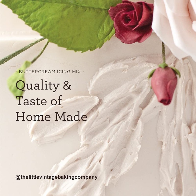 2 Pounds of Dairy-Free Buttercream Icing Mix for Effortless Cake Decorating gallery