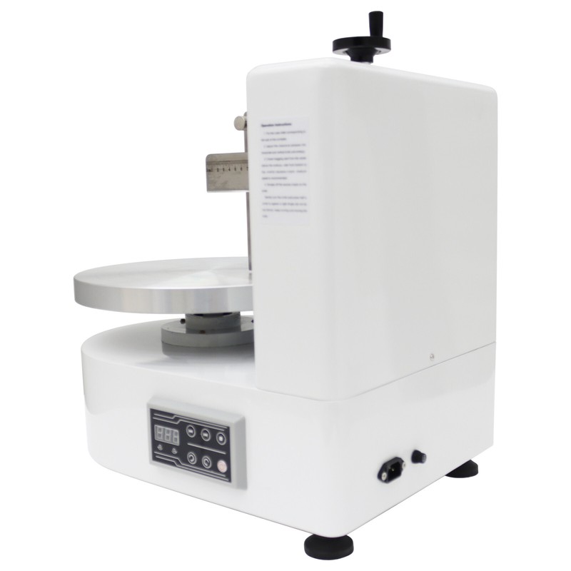 110V 4-12inch White Cake Cream Spreading Coating Smearing Machine 40-180 RPM gallery