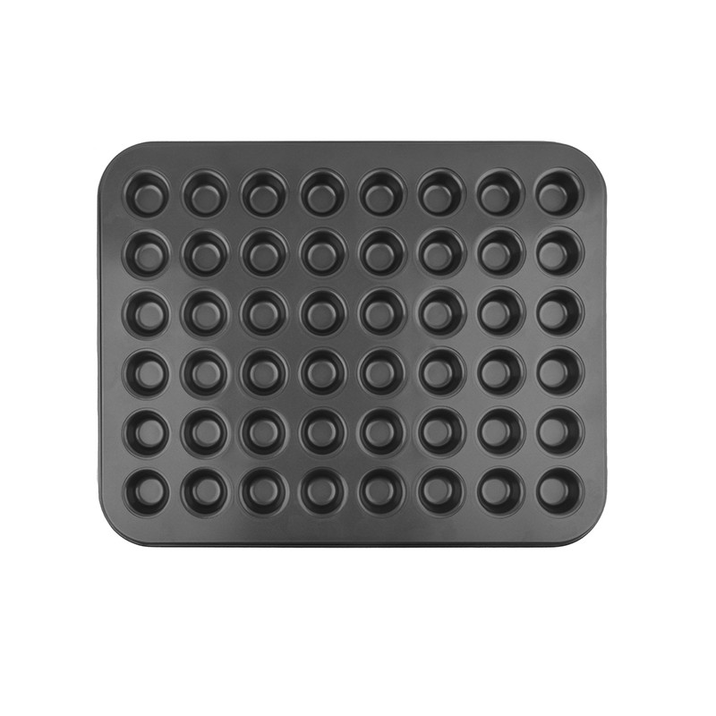 48 Holes Mini Round Muffin Cake Pan Cupcake Mold Non Stick Baking Dishes gallery