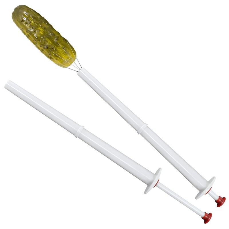 Deluxe Pickle Pincher, Set of 2, Pickle Picker Stainless Steel and Plastic – …