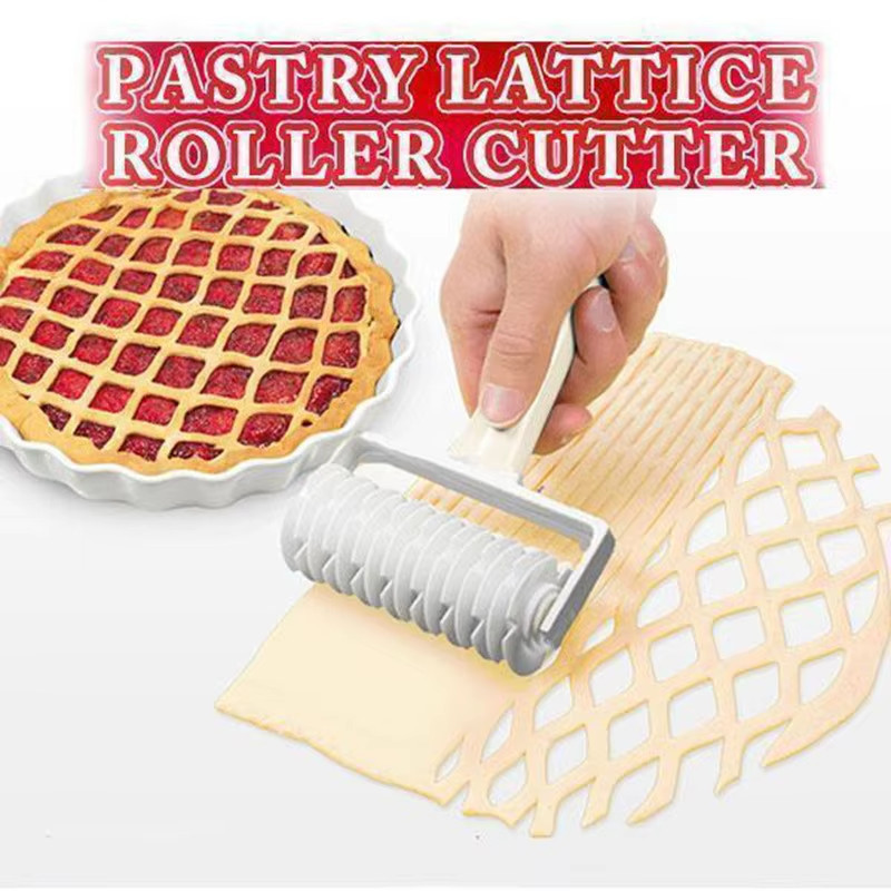 3 Size Selection High Quality Pie Pizza Cutter Pastry Bakeware Embossing Dough R gallery