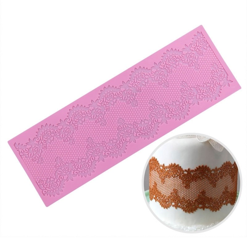 Lace Molds for Cake Decorating Lace Fondant Molds Silicone Lace Mats Molds gallery