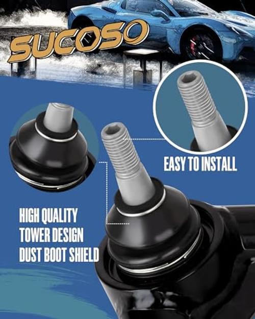 2-4 inch Front Upper Control Arms For 1999-2006 Silverado Sierra 1500 Black gallery