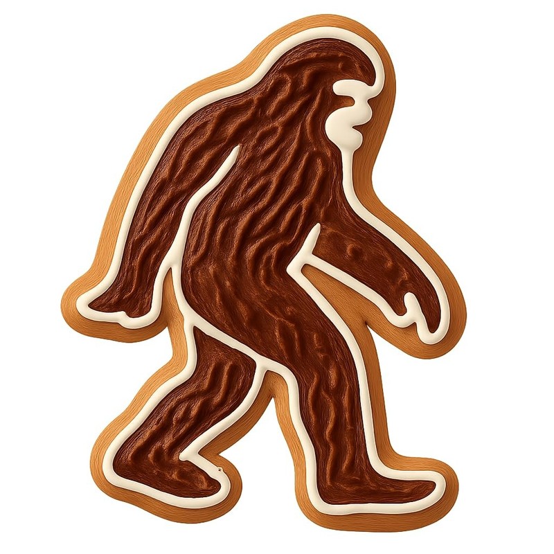 Classic Big Foot Cookie Cutter & Stamp, Fondant & Clay - 4x3 gallery