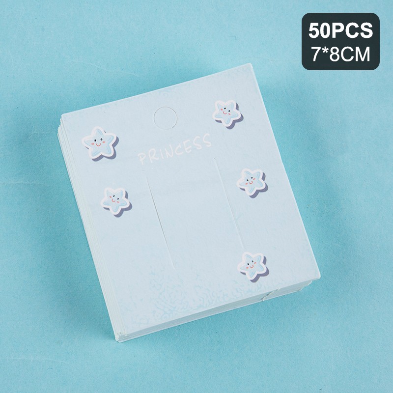 Hair Clip Paper Cards Hair Accessories Jewelry Display Card Fashion Hair C-dx