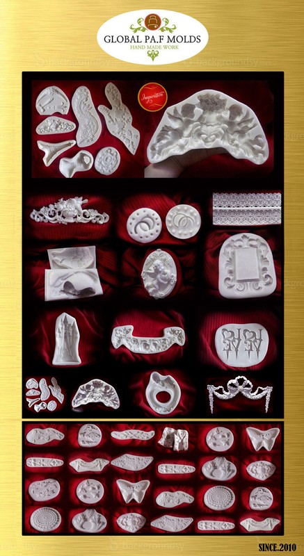 Sugarcraft Molds Polymer Clay Molds Cake Decorating Tools MOLD 0366 gallery