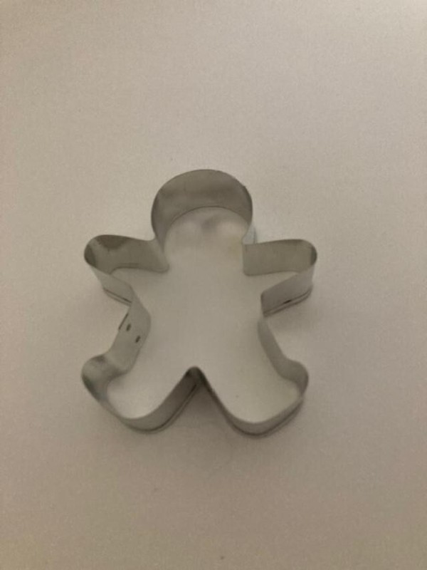 Ann Clark – Metal Cookie Cutter – Gingerbread Man Shape – Large Size – New