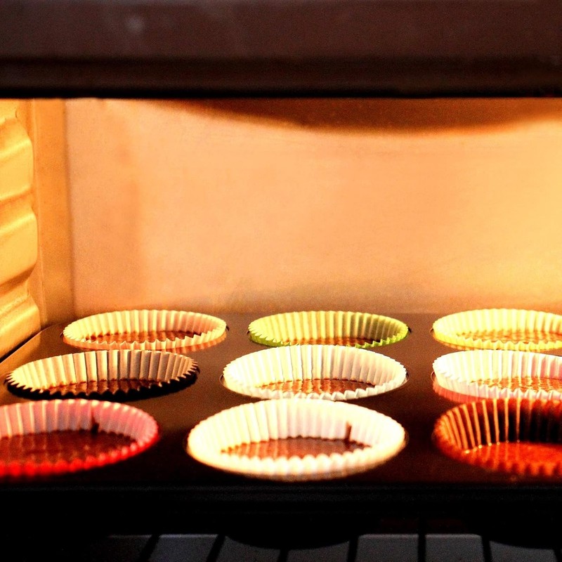 Versatile 200 Pcs Baking Cups - Natural Paper Cupcake Liners for All Occasions gallery