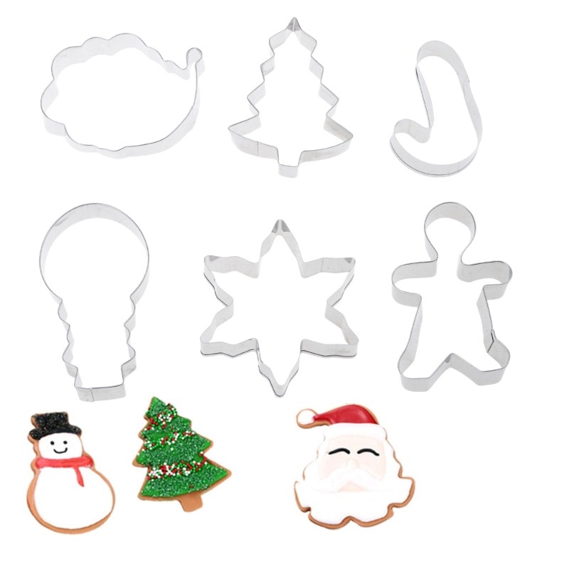Chirstmas Cookie Cutters for for Kitchen Baking Halloween Christmas Cookie Cut gallery