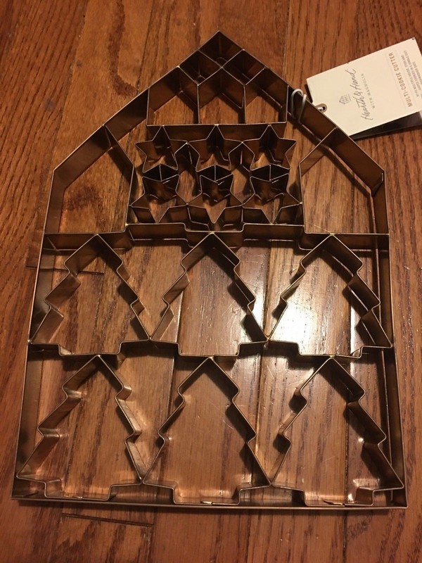 Hearth & Hand Magnolia 2018 Multi-Cookie Cutter tree, house, shapes – NEW