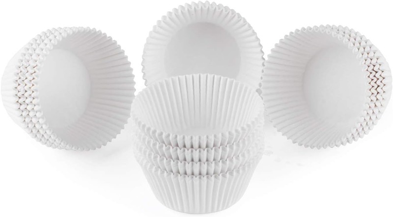 Standard White Cupcake Liners - 500 Count, Perfect for Weddings & Celebrations gallery