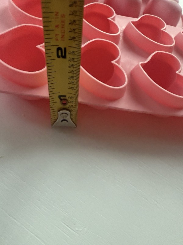 Pink Heart Silicone Molds Set of 3 | Ice, Chocolate & Candy - VALENTINES PARTY gallery