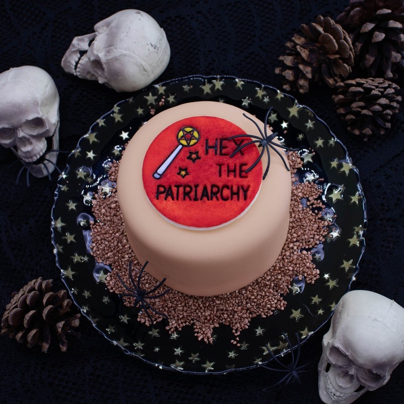 Hex the Patriarchy Cookie Cutter - Witch feminism feminist women rights suffrage gallery