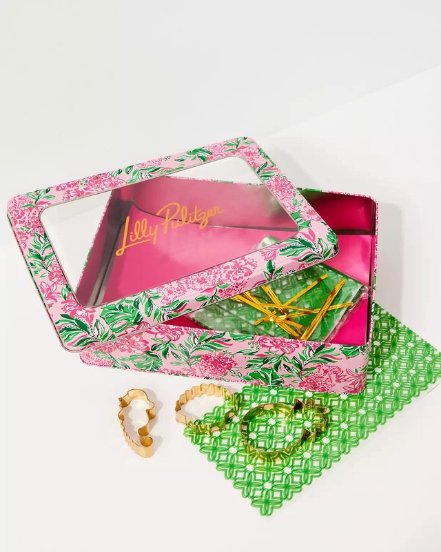NWT LILLY PULITZER COOKIE CUTTER EXCHANGE KIT KOALA LA LA CONCH SHELL PINK