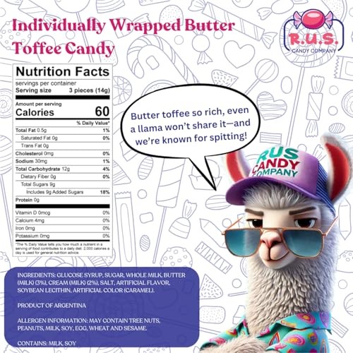 Company Candy - Bag - Rich and Creamy Toffee Perfect for 2 Pound Butter Toffee gallery
