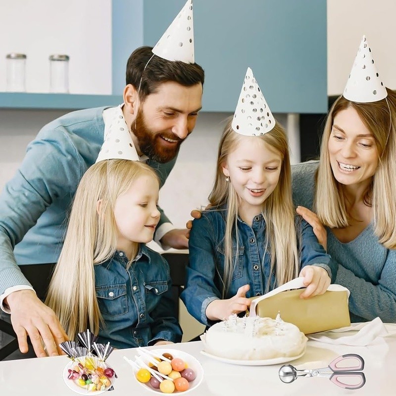 Complete Cake Pop Kit 100 Sticks Wrappers Twist Ties & Mold DIY Treats New gallery