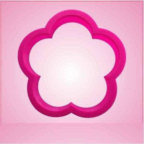 Pink Flower 5 Petal Cookie Cutter