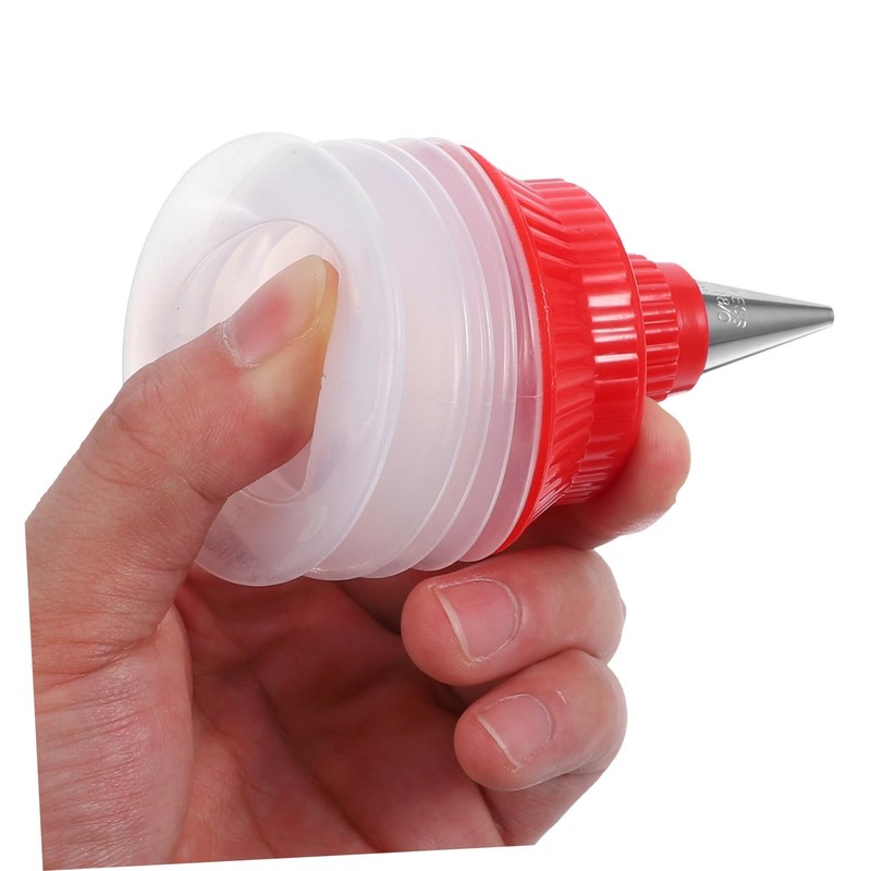 2pcs Cookie Icing Bottles Buttercream Squeeze Piping Bottles for Cake Decorat... gallery