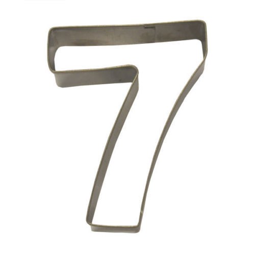 Eddingtons Stainless Steel Pastry & Cookie Cutters Numbers 0 1 2 3 4 5 6 7 8 9