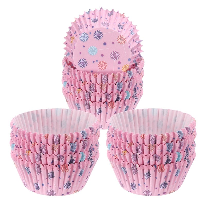 300 Count Cupcake Liners Cupcake Cups Standard Size, Sugar