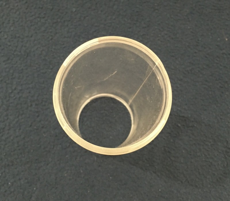 PAMPERED CHEF COOKIE PRESS #1770 REPLACEMENT CLEAR TUBE / BARREL gallery