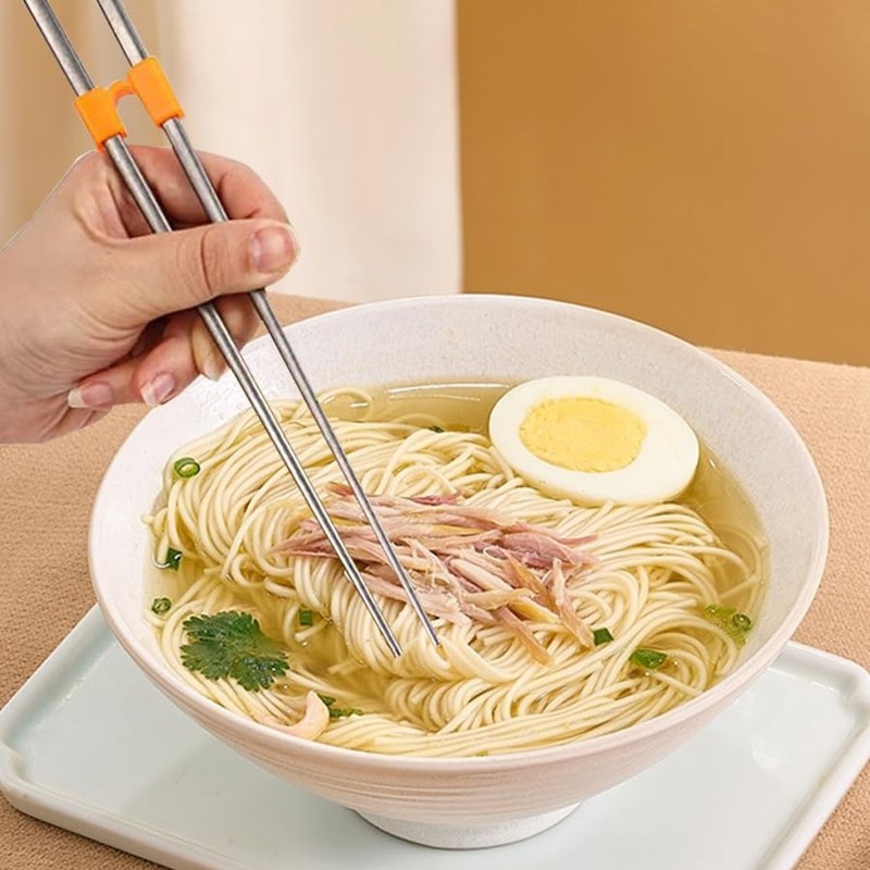 10 Pcs Reusable Chopstick Helpers Training Chopsticks Beginners Training Chop... gallery