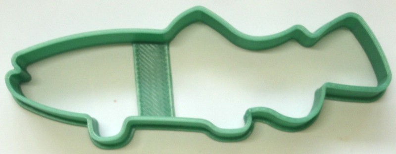 FISH FRESHWATER PET AQUATIC ANIMAL FISHING HOBBY COOKIE CUTTER USA PR1339 gallery