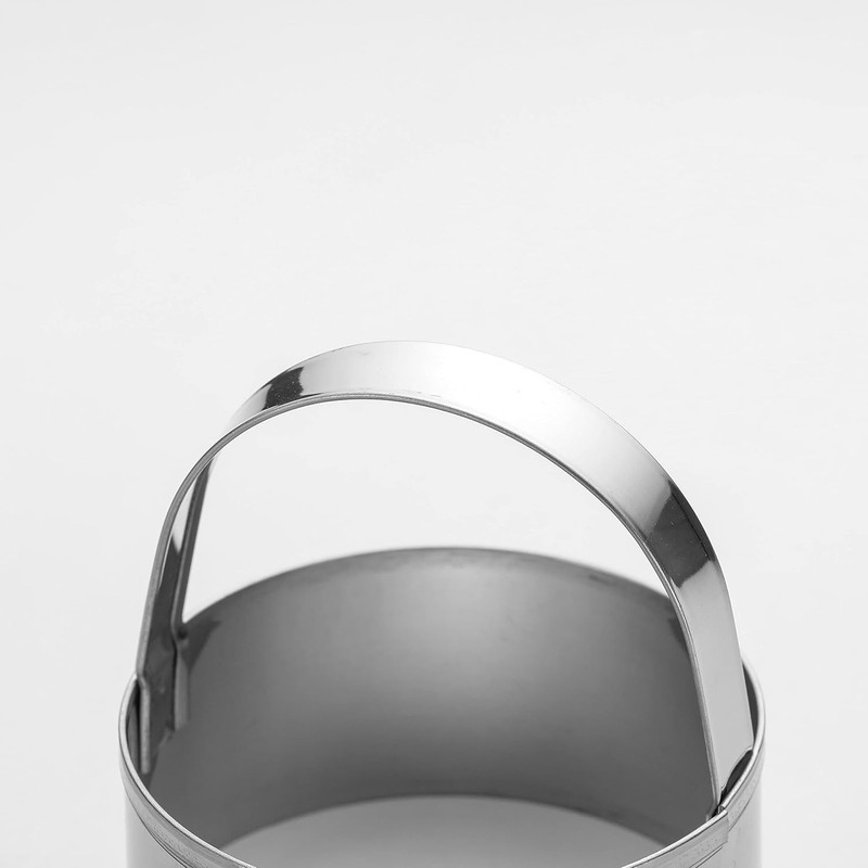 3 Pieces Round Biscuit Cutter with Handle - Stainless Steel Round Circle Doughnu gallery